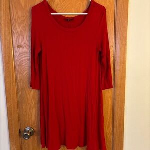 Red dress- medium